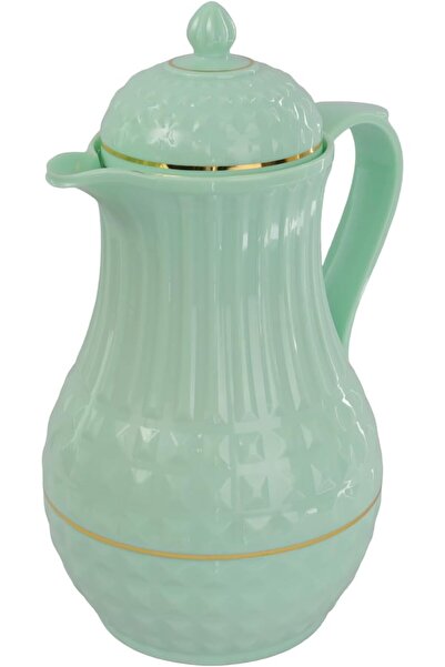 HOMEVEO Tea Thermos 0060-2, 1 Liter Capacity, Light Green, Plastic
