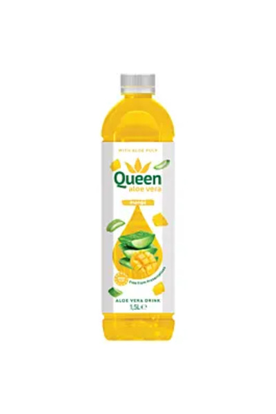 QUEEN Băutură fără carbonat Aloe Vera și mango 1.5 L