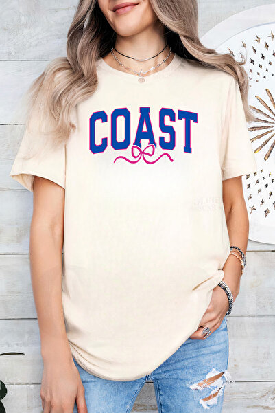 Sarah's Boutique Women's T-shirt – 100% cotton – Coast Bow