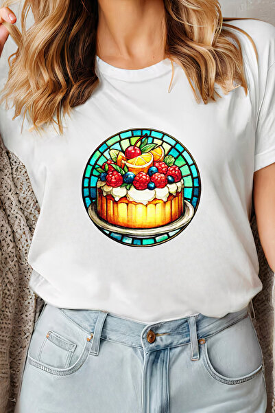 Sarah's Boutique Women's T-shirt – 100% cotton – Stained Gateau