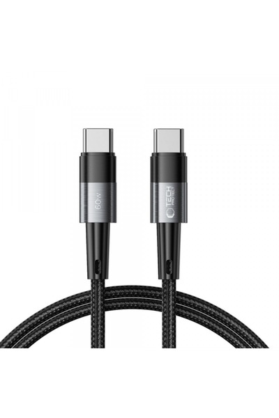 Tech-Protect USB-C - USB-C Ultraboost Data and Charging Cable, 60W, 1m, Gray