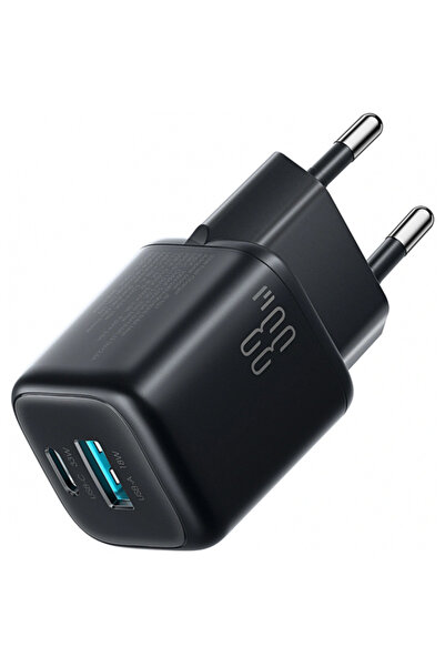 Joyroom JR-TG7 USB-C Cable Charger, 33W, 3A, 1 x USB-A - 1 x USB-C, Black