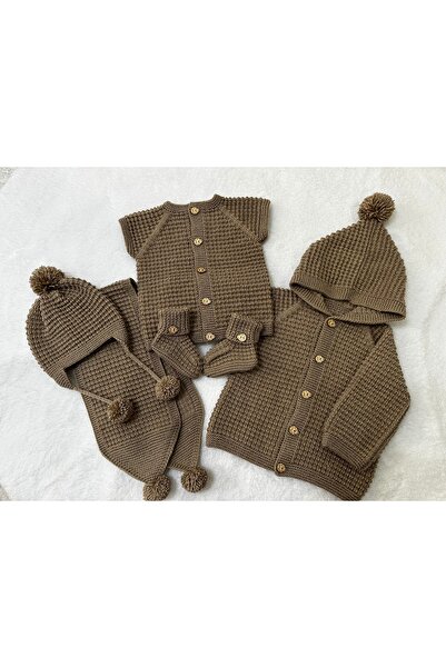 kartopu baby one El örgüsü bebek takımı