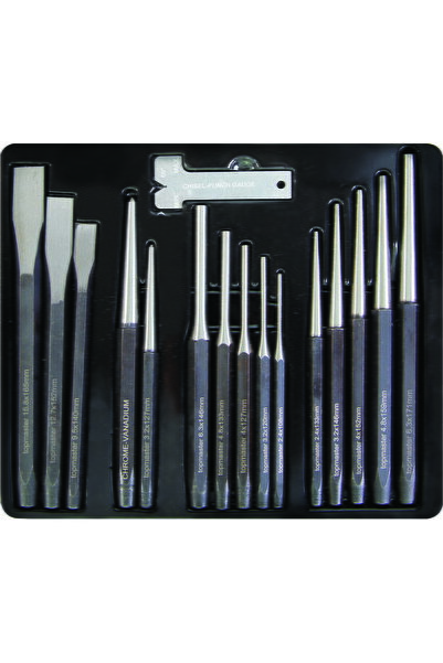 Top Master Pro Dornuri set 15pcs +gauge CR-V TMP