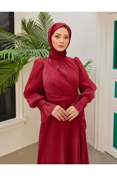 MODA DMN ÖZ DUMAN FİYONKLU ABİYE