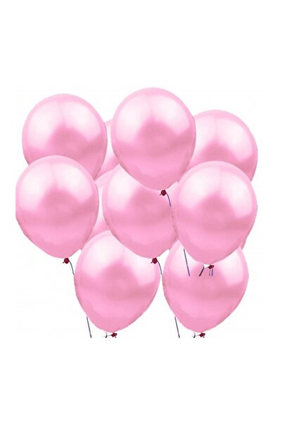 Gemar Party Marty Metallic Balloons Pink 100Pcs
