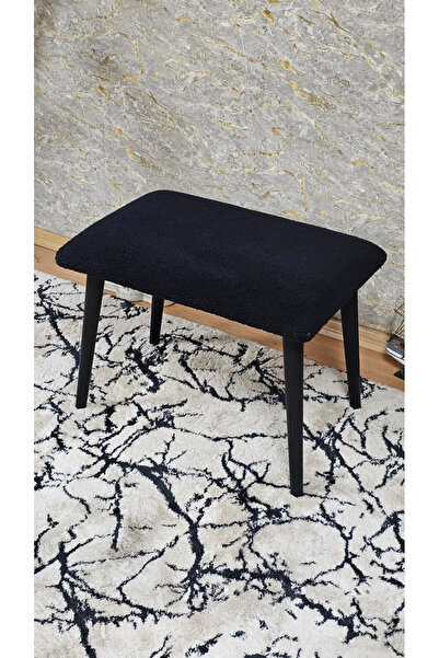siyah metal puf bench bench tabure antre puf becnh tedyy puf