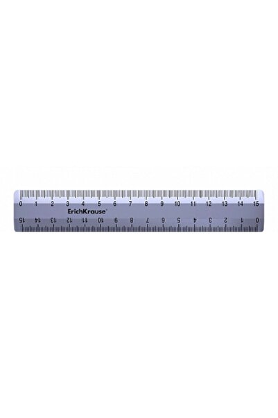 Erich Krause Ruler 15 cm Ice Metallic, ErichKrause, (Ice Metallic: Silver)