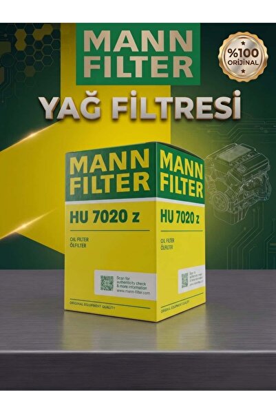 Mann Filters MANN-FILTER HU 7020 z Yağ filtresi