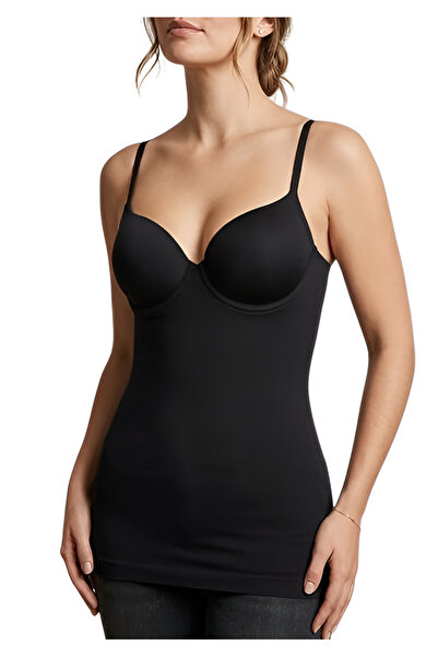 Shappex Women’s Seamless Shapewear Camisole with Built-In Bra – Tummy Control...