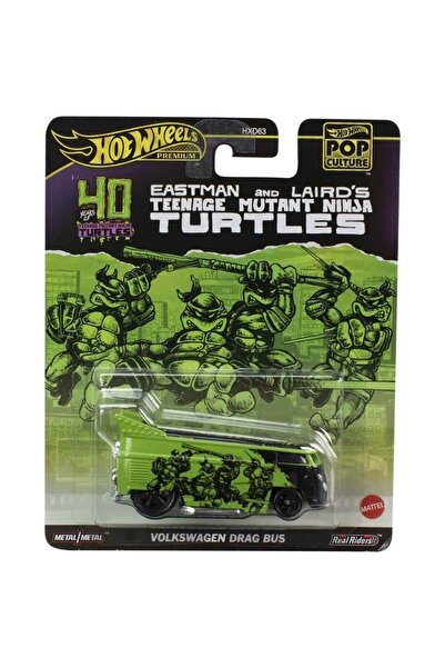 Hotwhells Pop Culture Die Cast Single Cars Hxd63 - Hvj46 Volkswagen Drag Bus