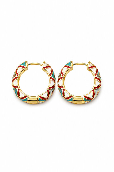 Jack Ferrero Summer New Mineli Colorful Women's Steel Earrings