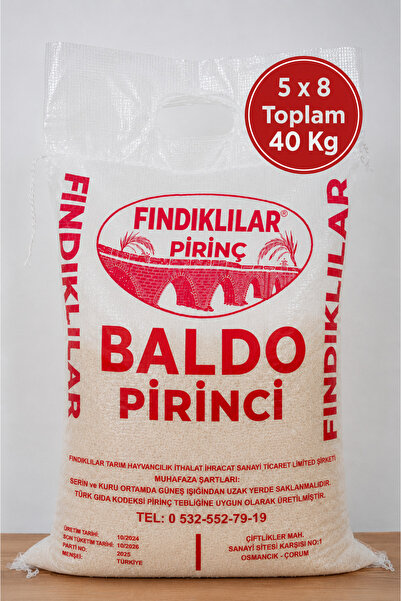 5*8 Kg Osmancık Baldo Pirinç