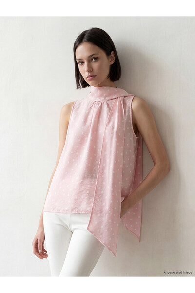LC Waikiki Nevavm Farklılık Design Polka Dot Blouse