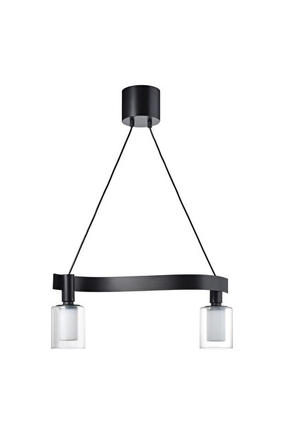 IKEA ACKJA/MOLNART sarkıt lamba, siyah