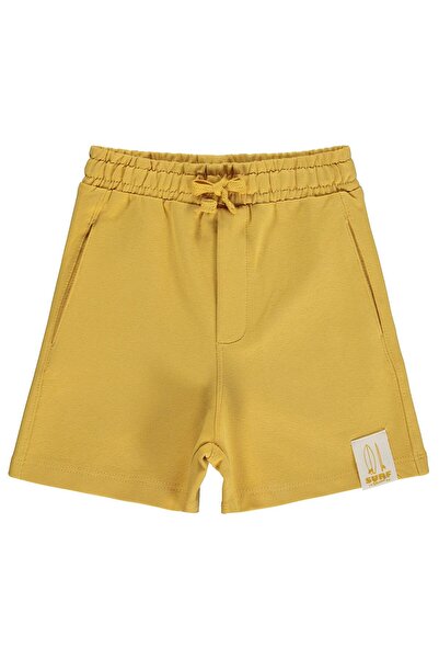 Civil Boys Basic Surf Etiketli 2-5 Yaş Kapri - Hardal