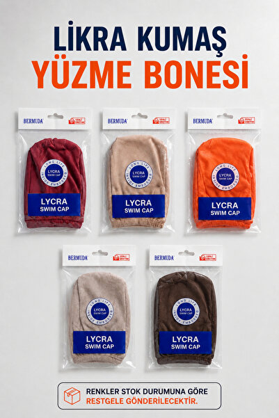 Alıç Plivačka kapa od tkanine, unisex, od likre, fleksibilna, pogodna za upot...