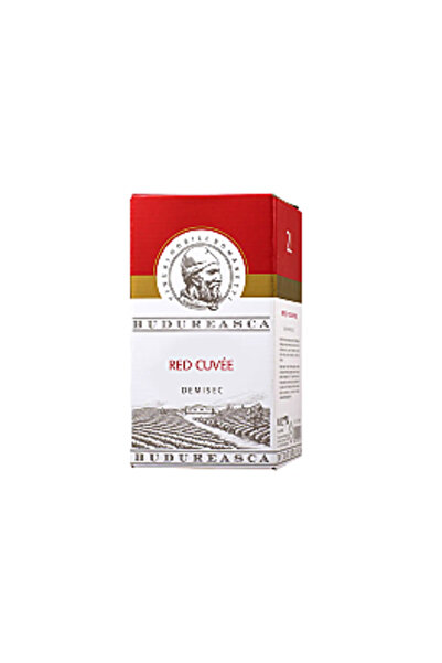 Budureasca Vin roșu uscat, Cuvée bag-in-box, 2 L