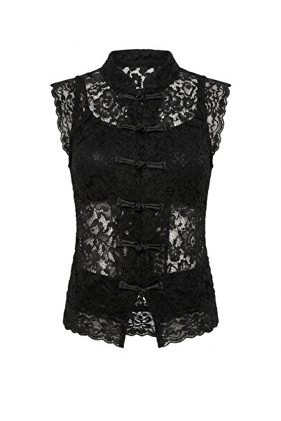 MAGARDE Special Edition Lace Blouse - Black