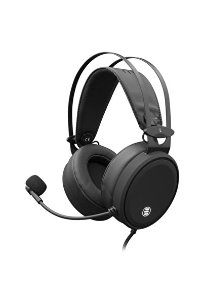 Eshark Casti cu microfon cu fir, Kugo V2 Gamer, Negru