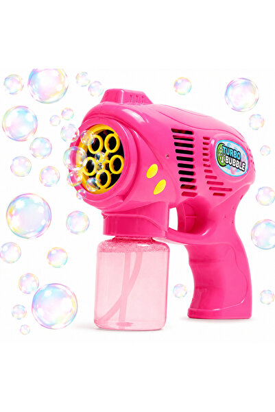 PROCART Pistol electric de bule roz, 5 orificii, rezervor de 150 ml