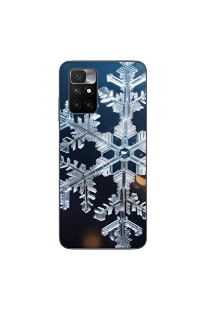 OEM Husa compatibila cu Xiaomi Redmi 10 Silicon Gel Tpu Model Big Snowflake
