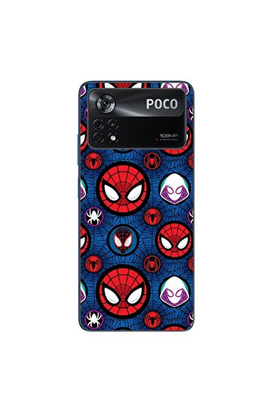 OEM Husa compatibila cu Xiaomi Poco X4 Pro Silicon Gel Tpu Model Spiderman Fa...