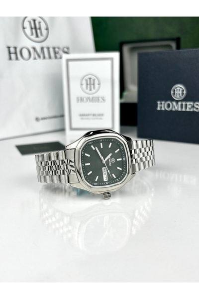 Homies HM38524S01-3 ÇELİK KORDONLU ERKEK KOL SAATİ