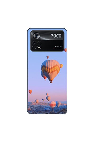 OEM Калъф, съвместим с Xiaomi Poco X4 Pro, силиконов гел TPU, с шарка на възд...