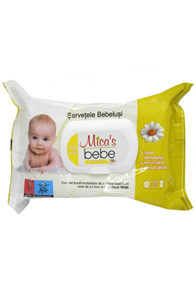 OEM Micas Baby Wet Wipes with Chamomile Lid, 108 pcs