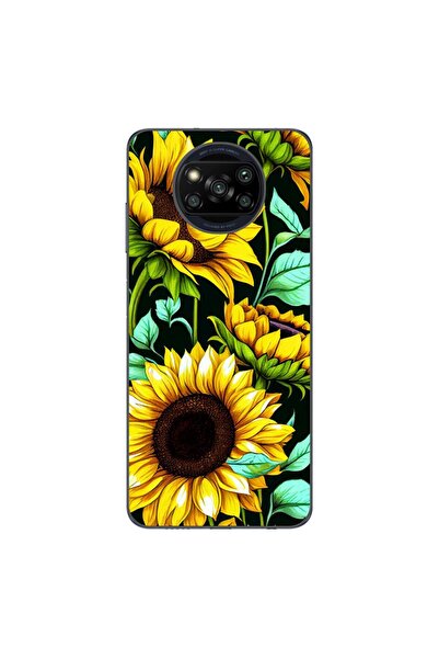 OEM Husa compatibila cu Xiaomi Poco X3 Pro Silicon Gel Tpu Model Floarea Soar...