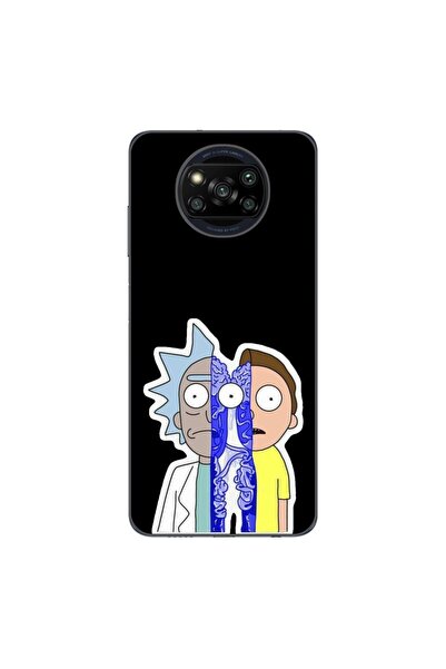 OEM Husa compatibila cu Xiaomi Poco X3 Pro Silicon Gel Tpu Model Rick And Mor...