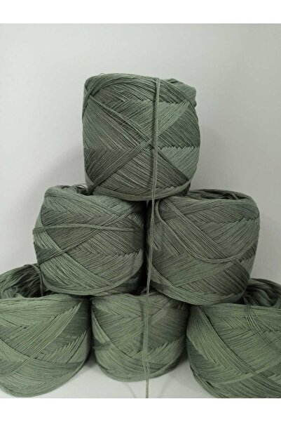 İPEK YÜN İPLİK DÜNYASI Fir de tricotat din bumbac bambus (verde mucegai) 100gr