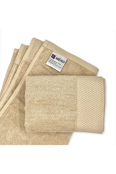 MEİSO Prosop PREMIUM MĚISO 40x75 cm din Bumbac 100% cu Model Jacquard – Moale...