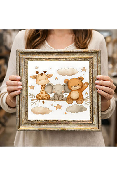 Dekorsiahome Antique Framed Decorative Painting Dk0288