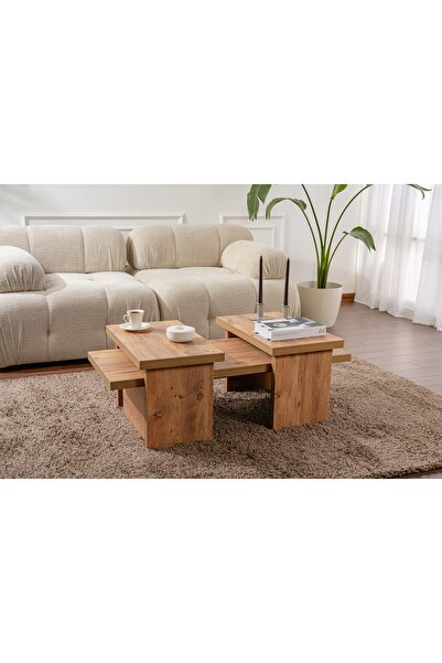 Rani Mobilya Rani Home Orta Sehpa Atlantik Çam 110Cm AB-5511