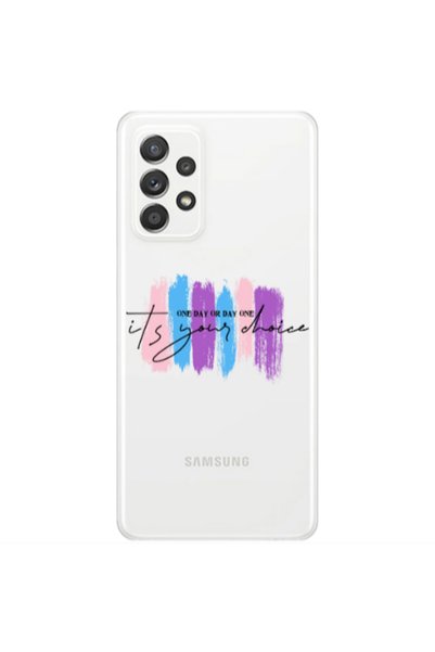 Other Samsung A72 One Day Or Day One Transparent Silicone TPU Θήκη