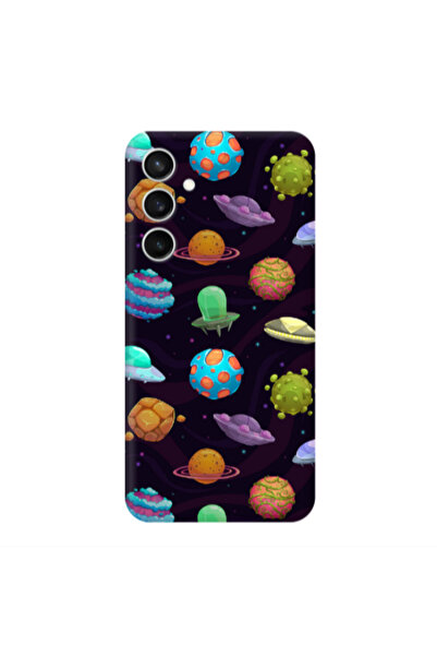 Other Samsung S24 Plus Spacecraft Transparent Silicone TPU Θήκη