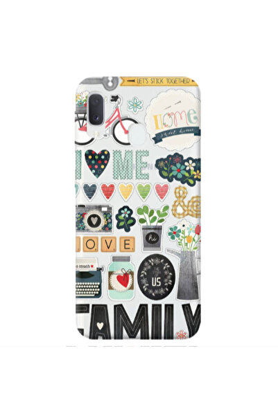 Other Samsung A20E Family love home Transparent Silicone TPU Θήκη