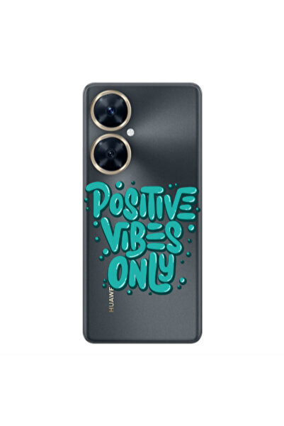 Other Huawei Nova 11i Positive Vibes Only Transparent Silicone TPU Θήκη