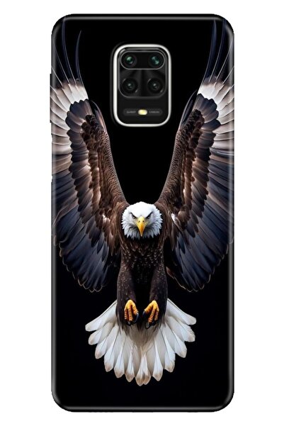 Cekuonline Xiaomi Redmi Note 9 Pro Kılıf Şanlı Kartal Temalı Desenli Darbe Em...