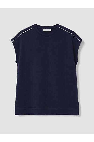 LC Waikiki Nevavm Farkıyla Oversize Soft Touch Women's T-Shirt