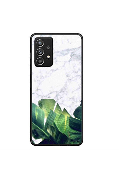 Other Samsung A53 Marble Laves Black Glossy Θήκη