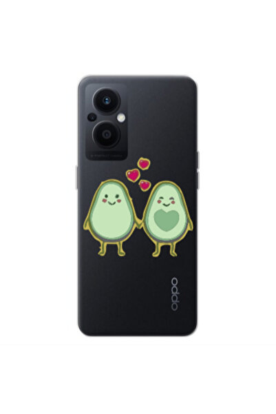 Other Oppo Reno 7 Lite Avocados Transparent Silicone TPU Θήκη