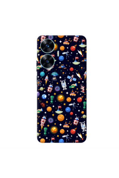Other Realme C55 Small planets Transparent Silicone TPU Θήκη