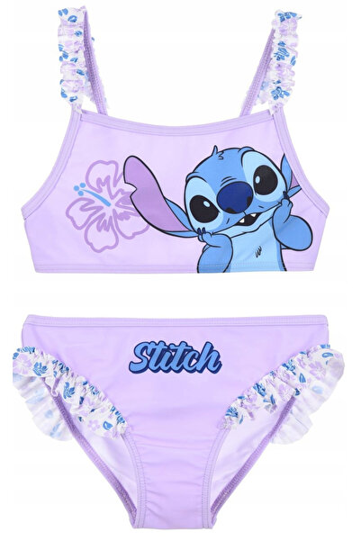 Lilo & Stitch Costum de baie din două piese cu flori