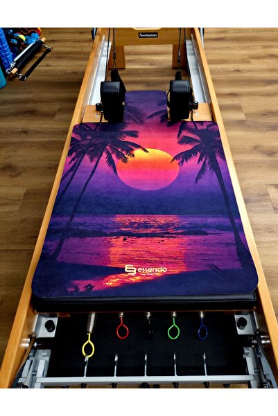ESSENDO Reformer Pilates Mat ' Kaymaz' -'SUMMER SUNSET'