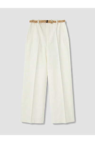 LC Waikiki Esvab • Modern & Distinctive Relaxed Fit Women's Trousers with Belt