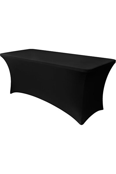 Obstal 1.8m Stretch Spandex Table Cover for Standard Folding Tables, Universa...