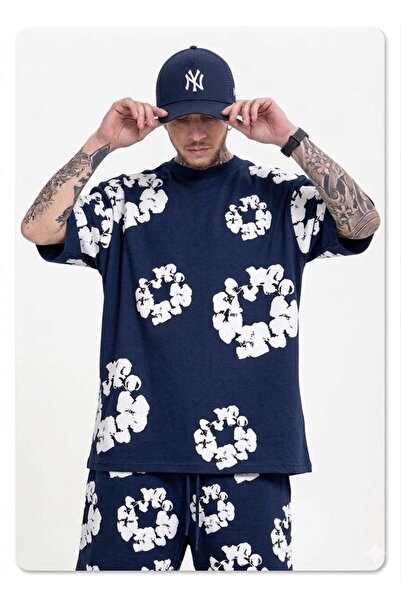 JANTIL MODA Urban Contrast Patterned Comfortable Unisex Set – Men's & Women's...